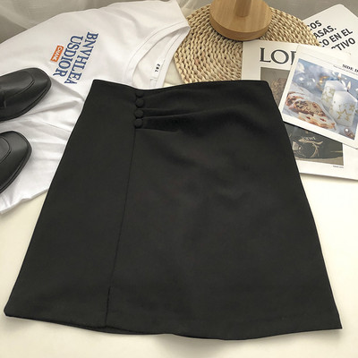 Neljas värvitoonis kõrge vöökohaga naiste seelik