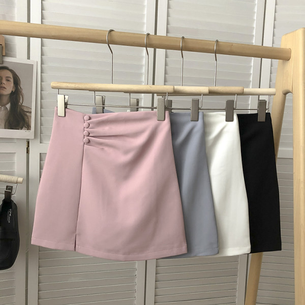 Neljas värvitoonis kõrge vöökohaga naiste seelik