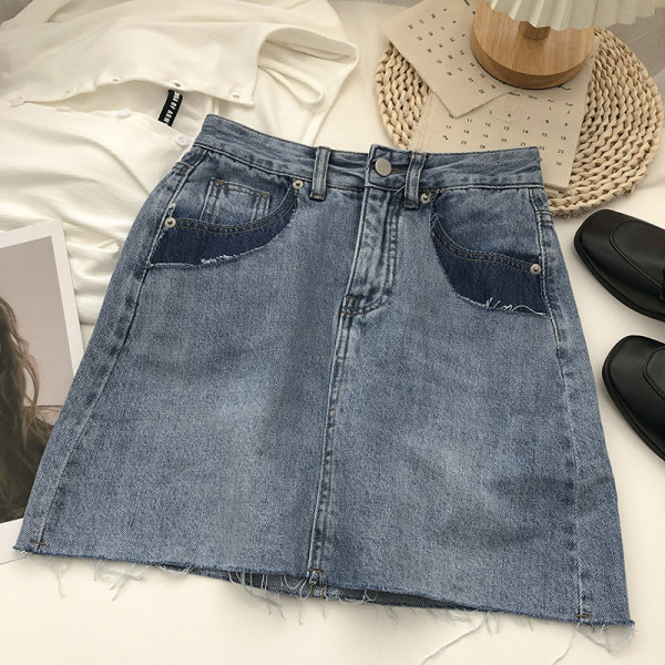 Naiste lühike teksaseelik tavaline mudel