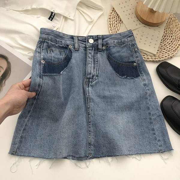 Naiste lühike teksaseelik tavaline mudel