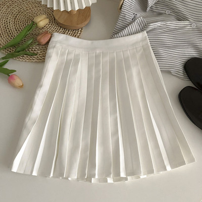 Γυναικεία πλισέ φούστα  ψηλόμεση
