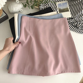 Lühike lukuga nahast seelik