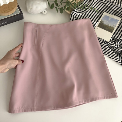 Lühike lukuga nahast seelik