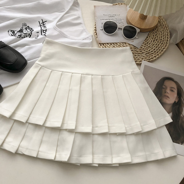 Fusta scurta de dama cu talie inalta in patru culori