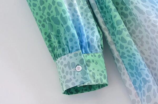 Rochie de dama cu decolteu spitz si cravate in albastru