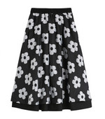 Naiste kõrge vöökoha lõikega seelik