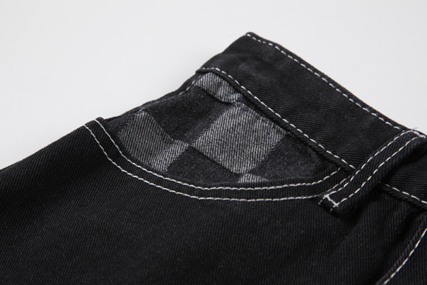 Pikk naiste teksaseelik nööpidega