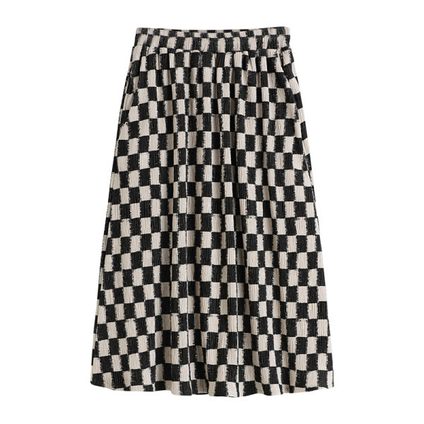 Γυναικεία ρετρό φούστα με ελαστική μέση