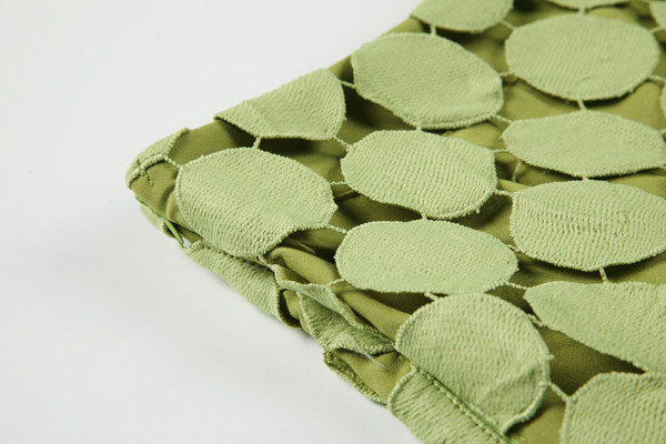 Moodne kõrge vöökohaga naiste seelik, roheline