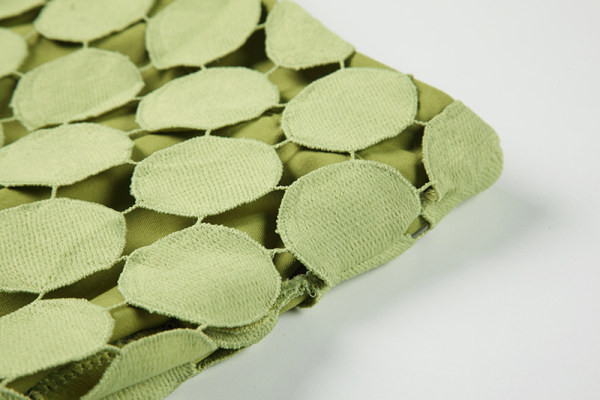 Moodne kõrge vöökohaga naiste seelik, roheline