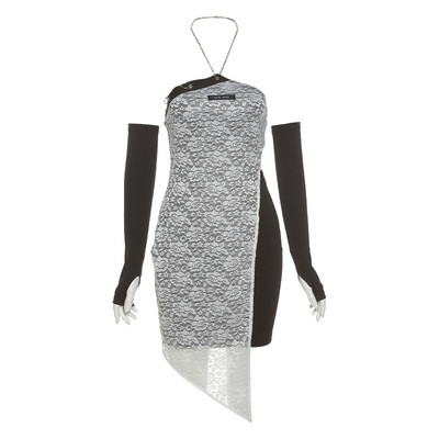 Rochie scurtă asimetrică de damă