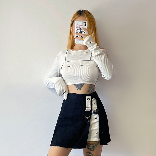 Naiste kõrge vöökoha ja pandlaga seelikupüksid