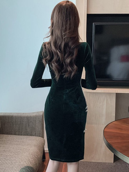 Liibuv roheline sametkleit