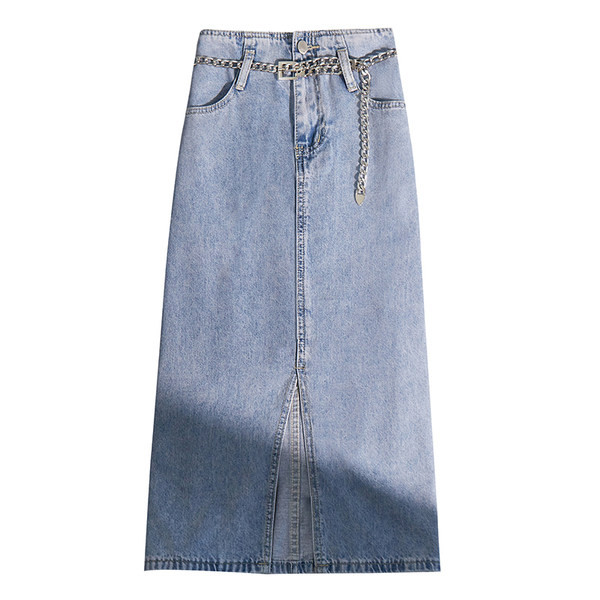 Naiste teksaseelik metallist vöö ja lõhikuga