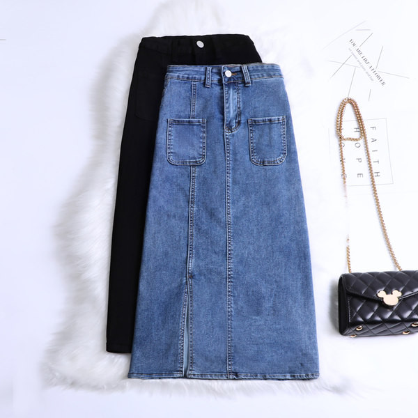Γυναικεία μακριά τζιν φούστα