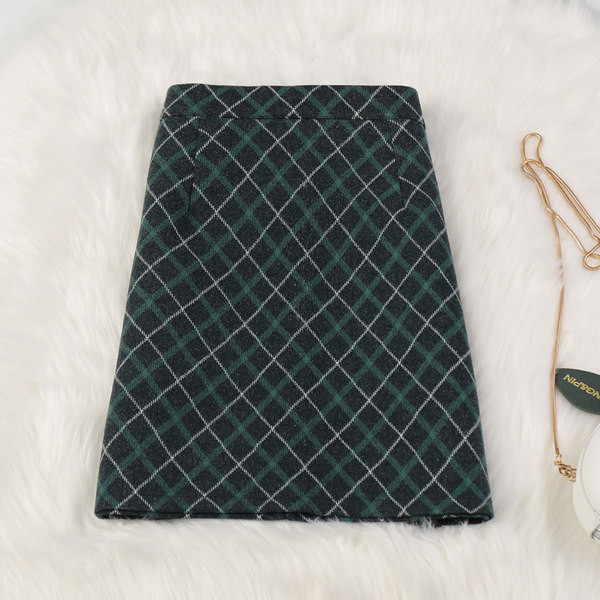 Uus mudel ruuduline seelik-kõrge vöökoht