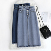 Pikk teksaseelik tavaline nööpidega mudel