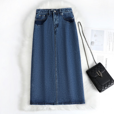 Pikk moodne taskutega teksaseelik