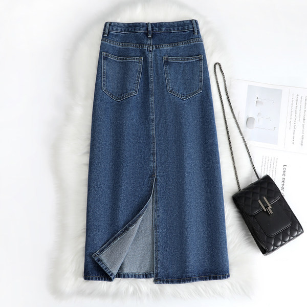 Pikk moodne taskutega teksaseelik