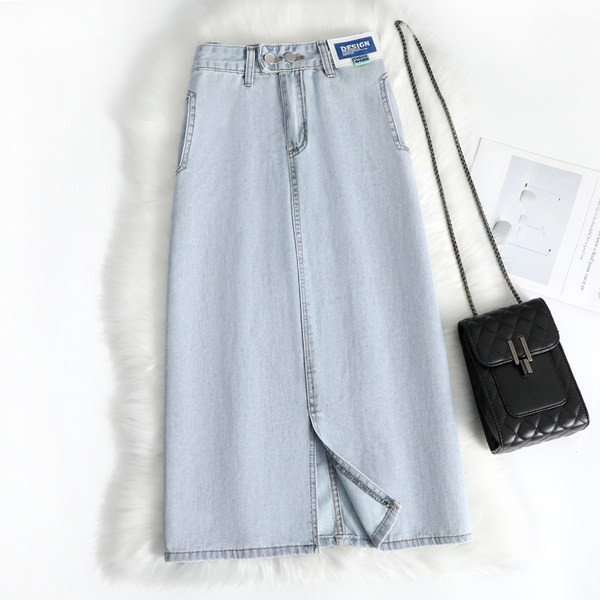 Pikk lõhikuga teksaseelik