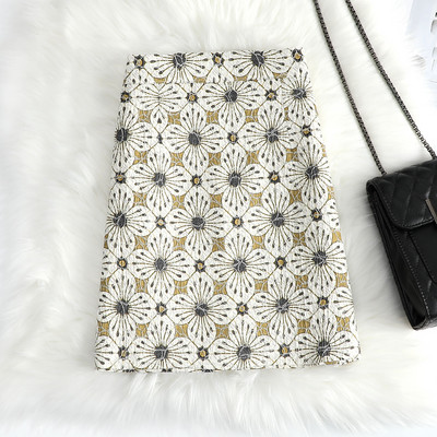 Värviline kõrge vöökohaga seelik