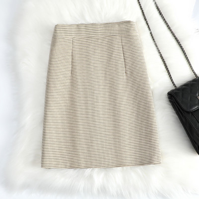 Moodne kõrge vöökohaga seelik