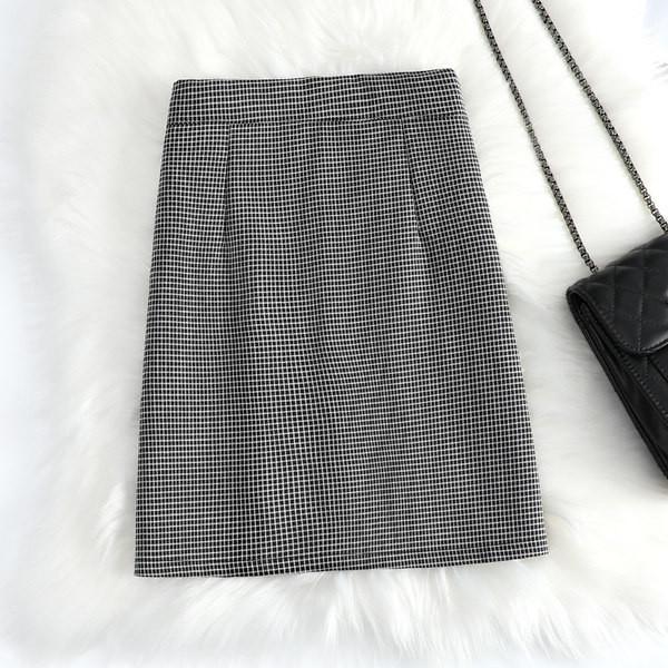 Moodne kõrge vöökohaga seelik