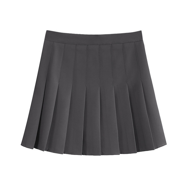 Lühike lukuga plisseeritud seelik