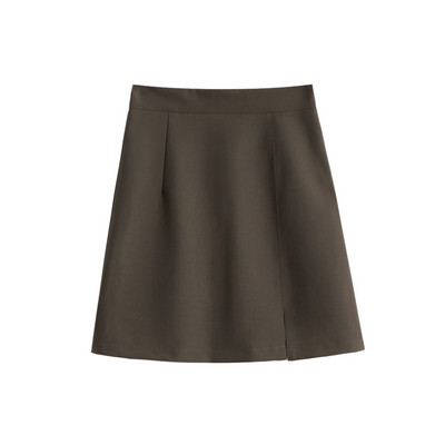 Κοντή κλασική  φούστα με ψηλή μέση