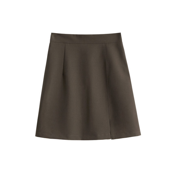Κοντή κλασική  φούστα με ψηλή μέση