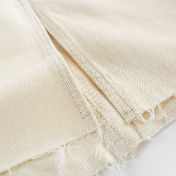 Naiste kõrge vöökohaga teksaseelik – kahte värvi