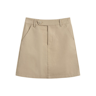 Ίσιο μοντέλο γυναικεία φούστα με ψηλή μέση