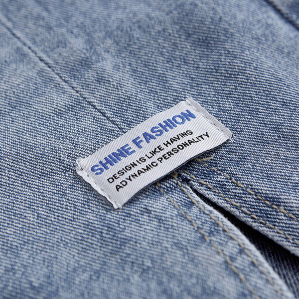 Naiste lõhiku ja kõrge vöökohaga teksaseelik