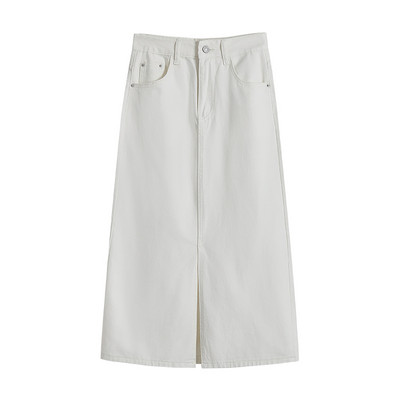 Naiste pikk teksaseelik kõrge vöökohaga