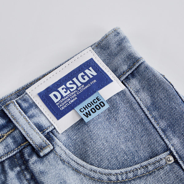 Sinist värvi lõhikuga naiste teksaseelik