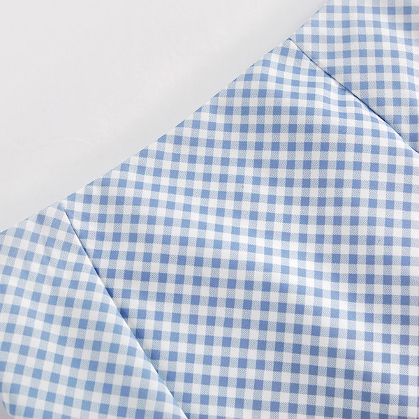 Naiste ruuduline kõrge vöökohaga lühike seelik