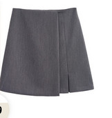 Lühike naiste seelik - neli värvi