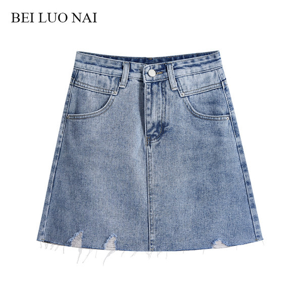 Lühike nööbiga teksaseelik