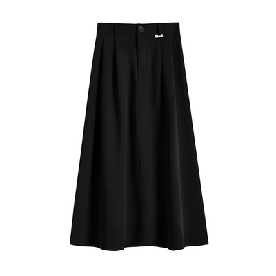 Neljas värvitoonis kõrge vöökohaga naiste seelik