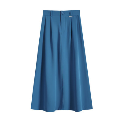 Neljas värvitoonis kõrge vöökohaga naiste seelik