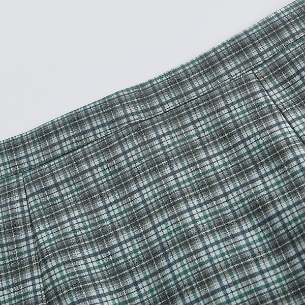 Ψηλόμεση καρό φούστα για γυναίκες