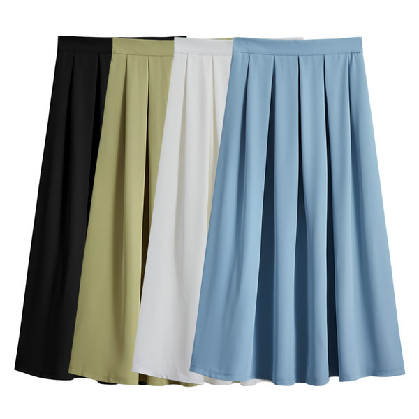 Pikk naiste seelik – kõrge vöökohaga