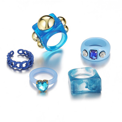 Дамски пръстени комплект - различни модели и брой