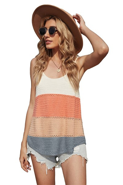 Широк летен потник в няколко цвята