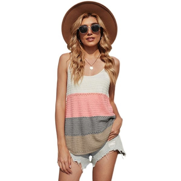 Широк летен потник в няколко цвята