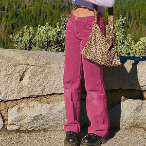 Дамски панталон с висока талия в няколко цвята