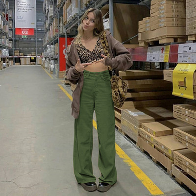 Дамски панталон с висока талия в няколко цвята