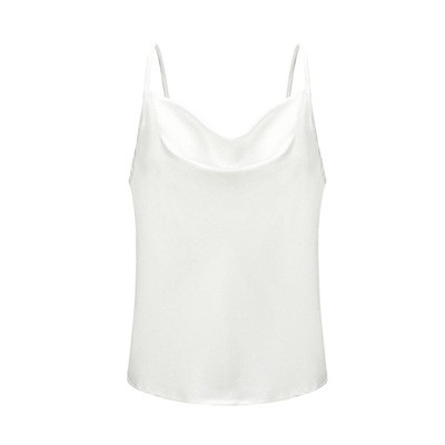 Women Silk Satin Summer Elegent Camisole Top Shirts