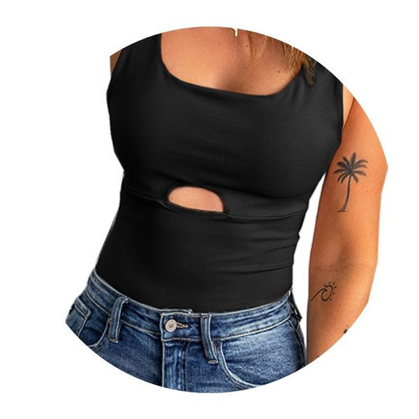 Дамски потник с гол гръб