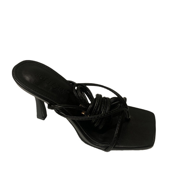 Дамски сандали в римски стил и 8см ток